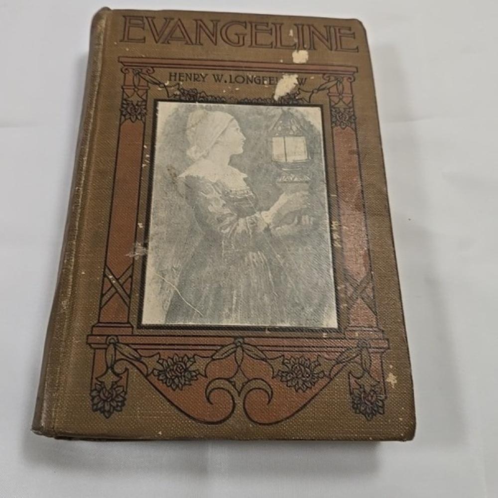 Evangeline A Tale of Acadie Henry Wadsworth Longfellow Grosset Dunlap Antique Bk